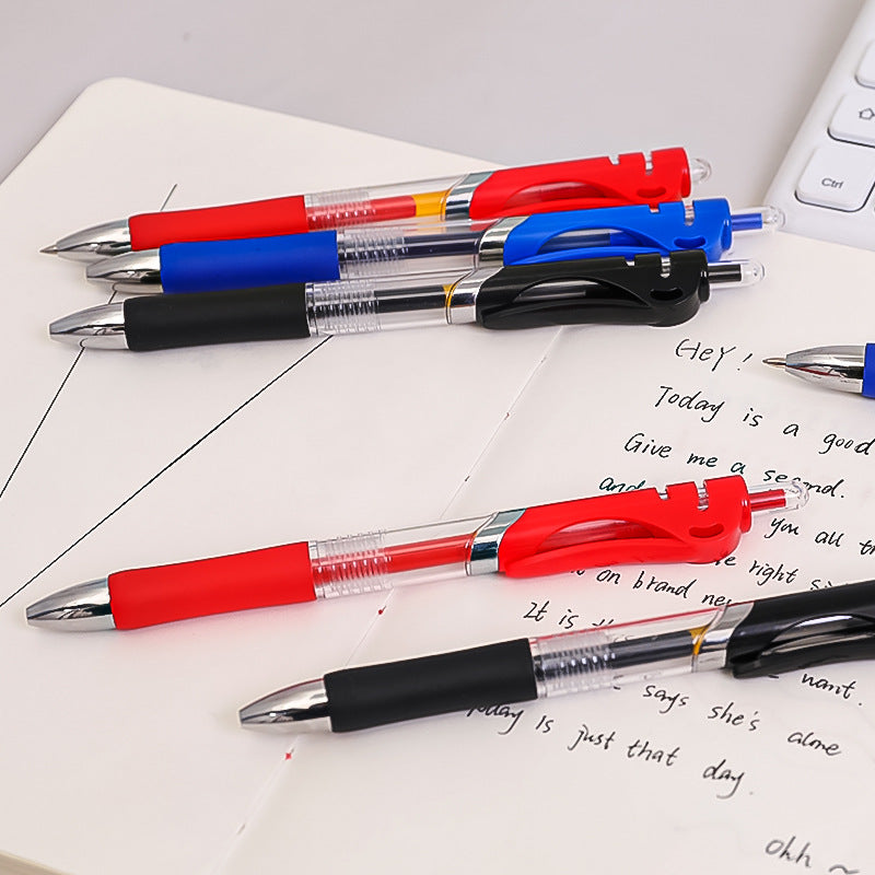 Wholesale Plastic Simple Press Type Gel Pen